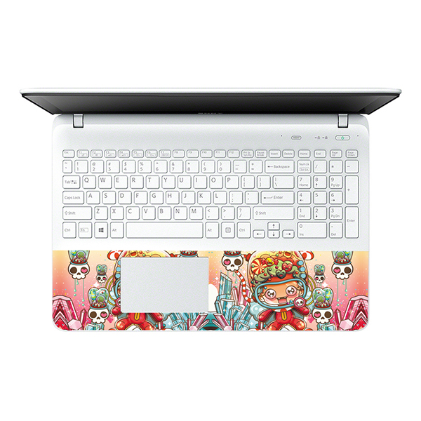 Mẫu Dán Decal Laptop Hoạt Hình LTHH-138