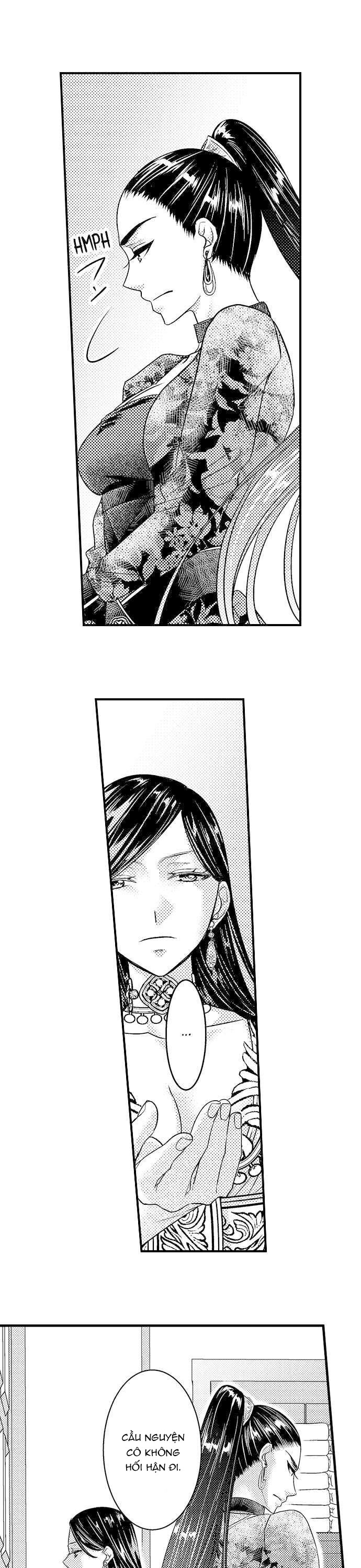 chuyển sinh vào thế giới khác ~ nếu muốn trở thành nữ hoàng hãy tìm cách để được hoàng đế sủng ái vào ban đêm chapter 36.2 5