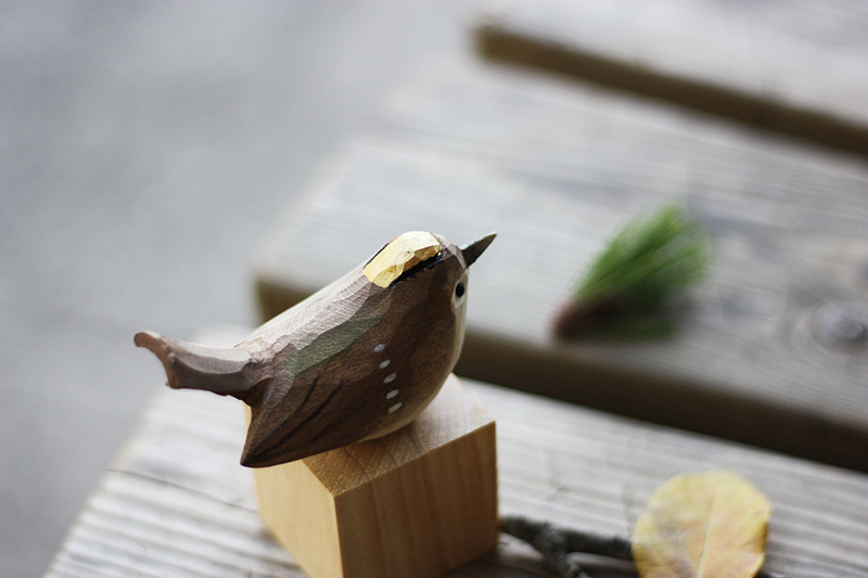 Tượng Chim Gỗ Little Fat Birds