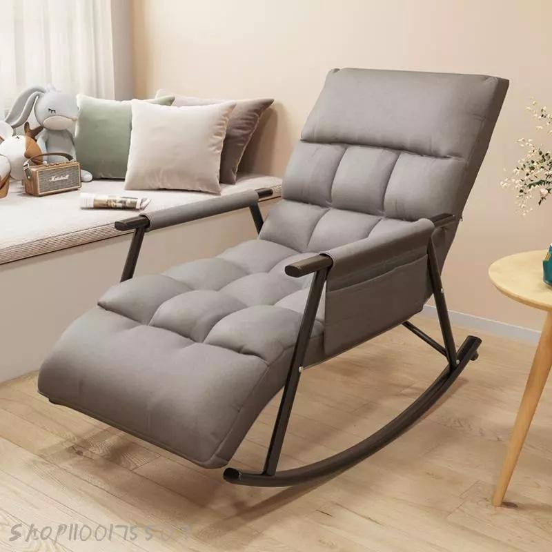 Ghế bập bênh, ghế ngồi thư giãn đọc sách, khung thép, vải Oxford cao cấp chống thấm nước - Bảo hành 24t - Kèm ảnh thật