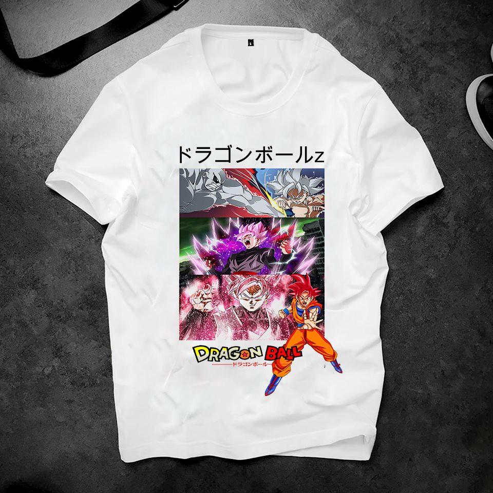 Áo thun form rộng unisex hình GoKu chất vải đẹp2019ts775