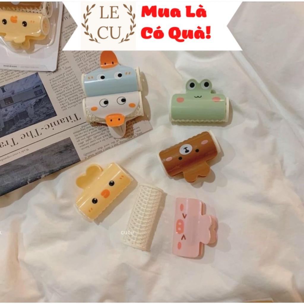 Lô quấn cuốn tóc tự dính kèm kẹp giữ cố định tóc mái tạo kiểu mái cúp, mái bay mẫu mới 2022 siêu cute