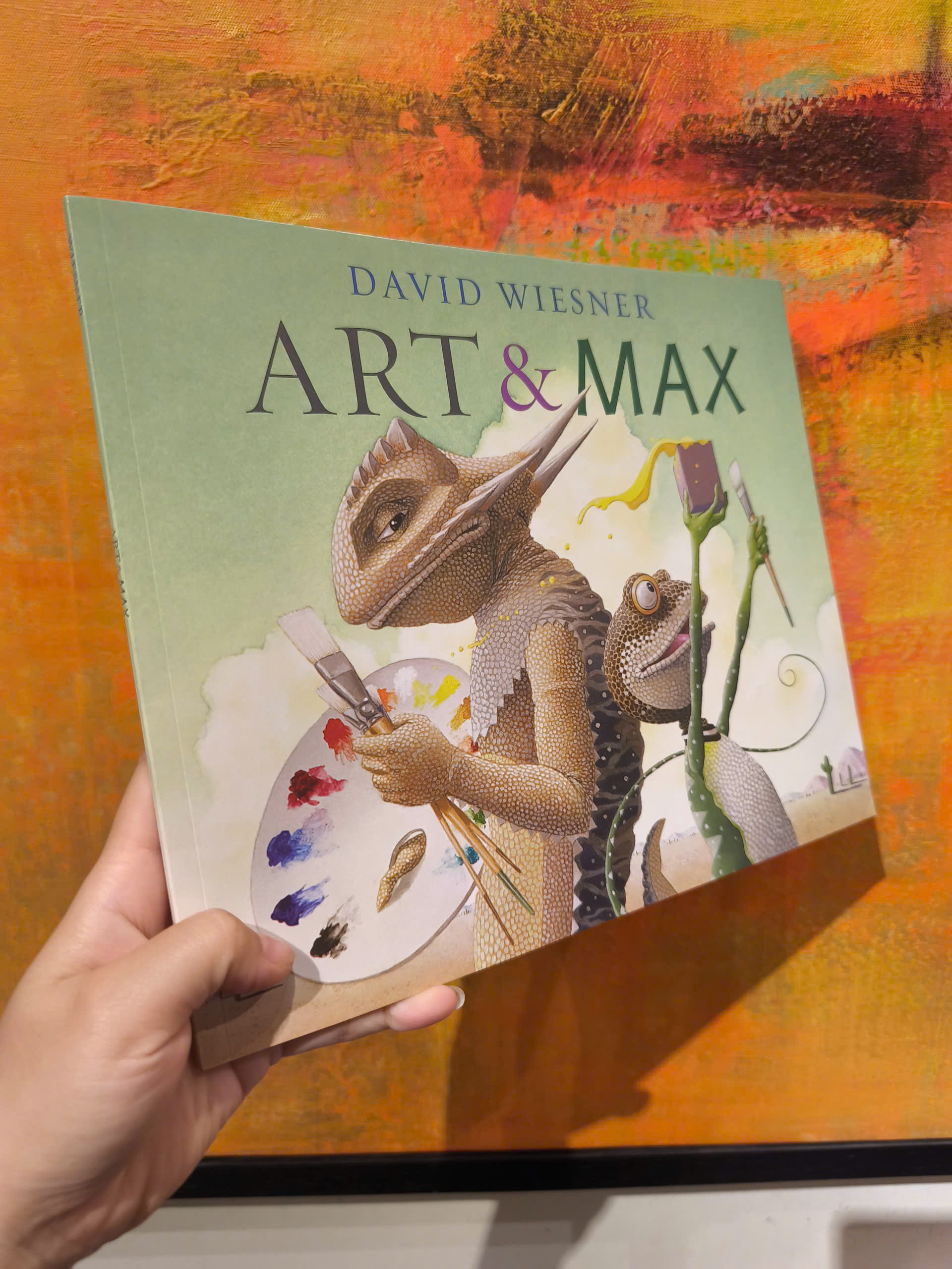 Sách - Art & Max by David Wiesner - Picture Books in English