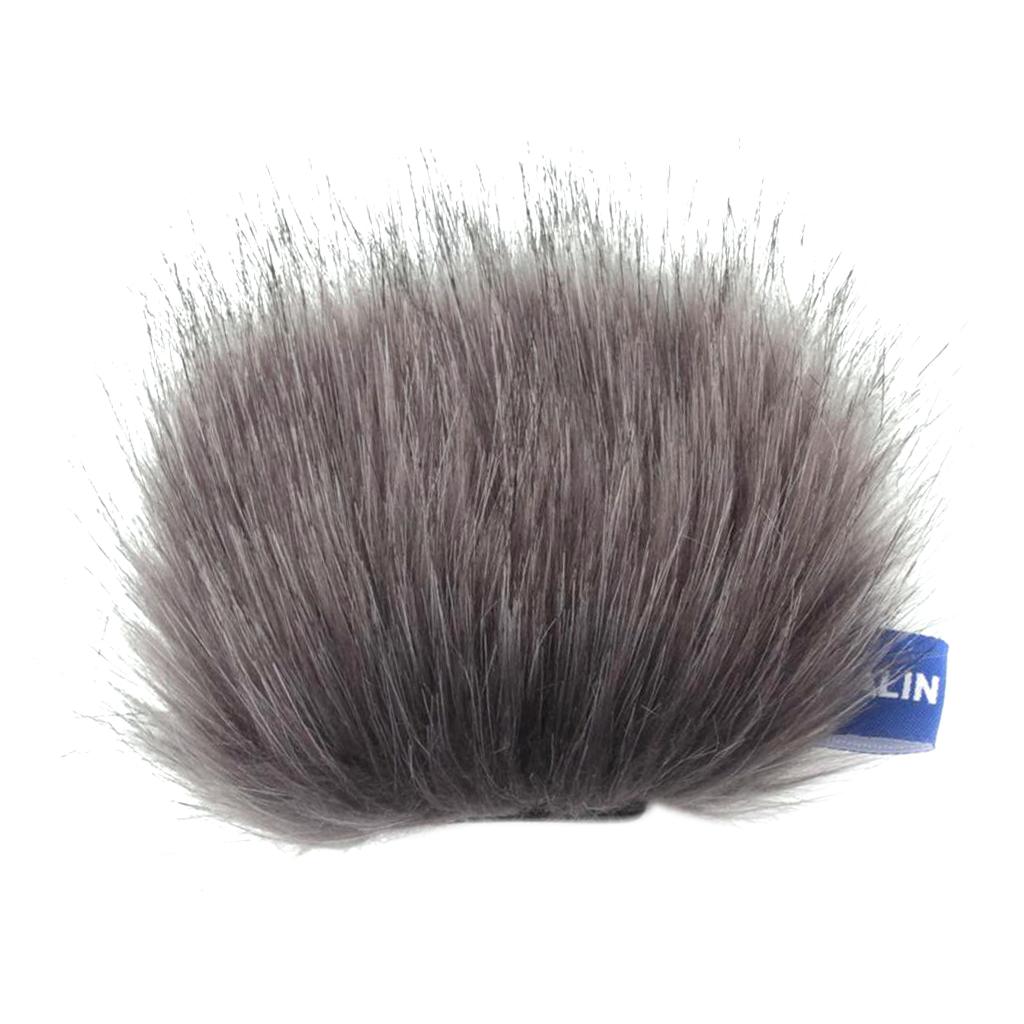 Outdoor Furry Mic Windscreen Wind Cover Microphone Muff for Tascam DR-22WL