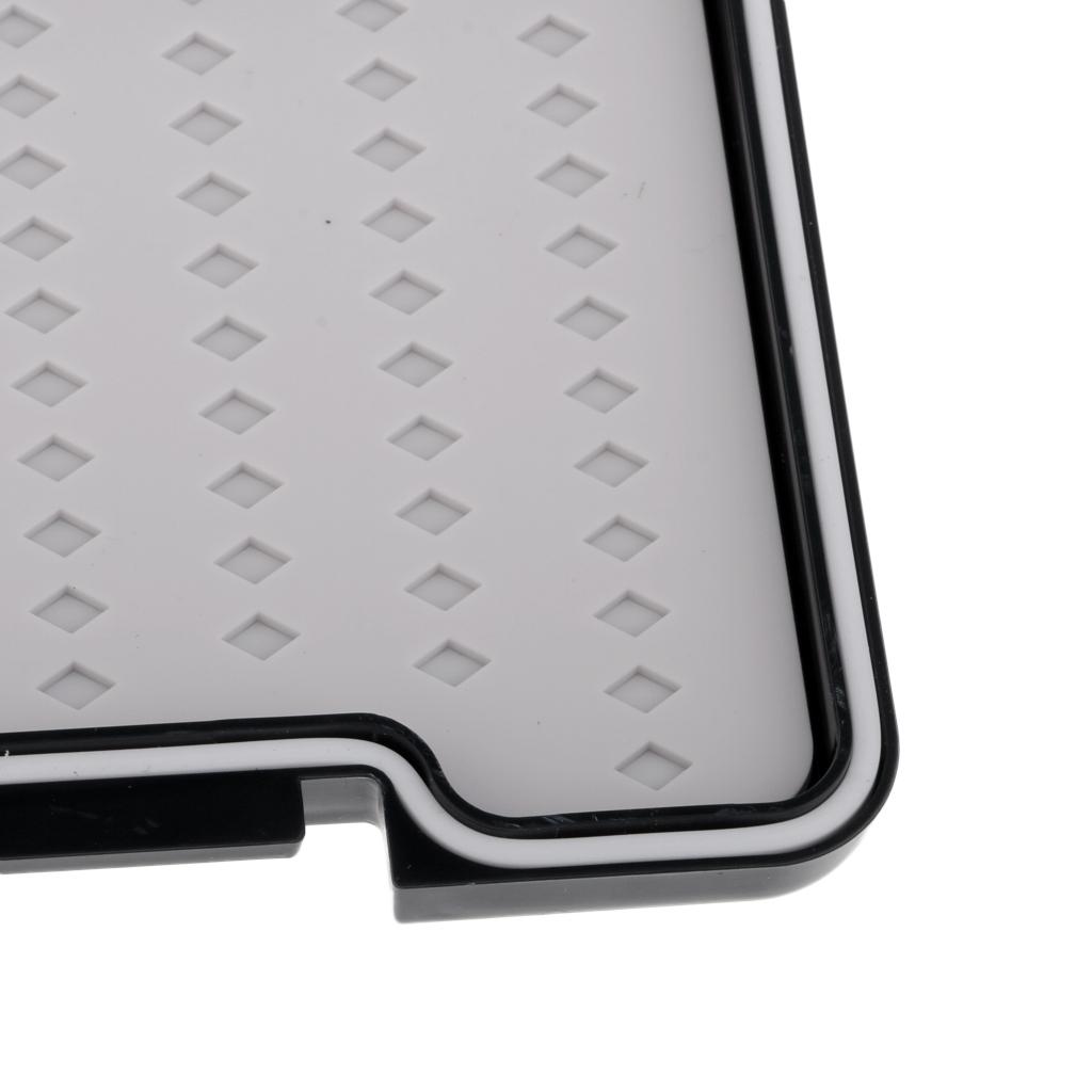 Fly Fishing Box Plastic Box Slit Silicone Component Slim Box Transparent Lid