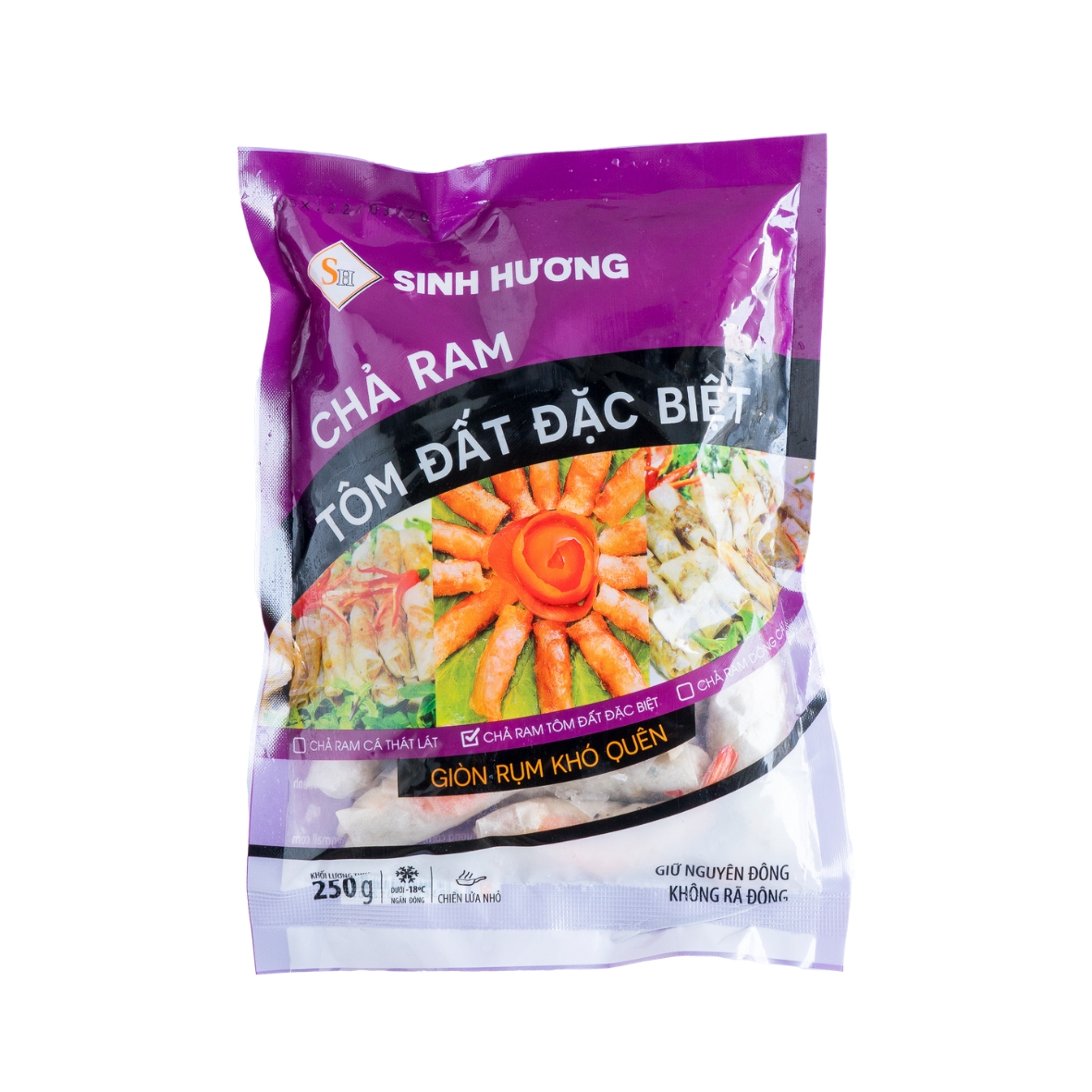 Chỉ Giao Hcm] - Chả Ram Tôm Đất Sinh Hương - Bình Định (Bịch 250G) | Tiki