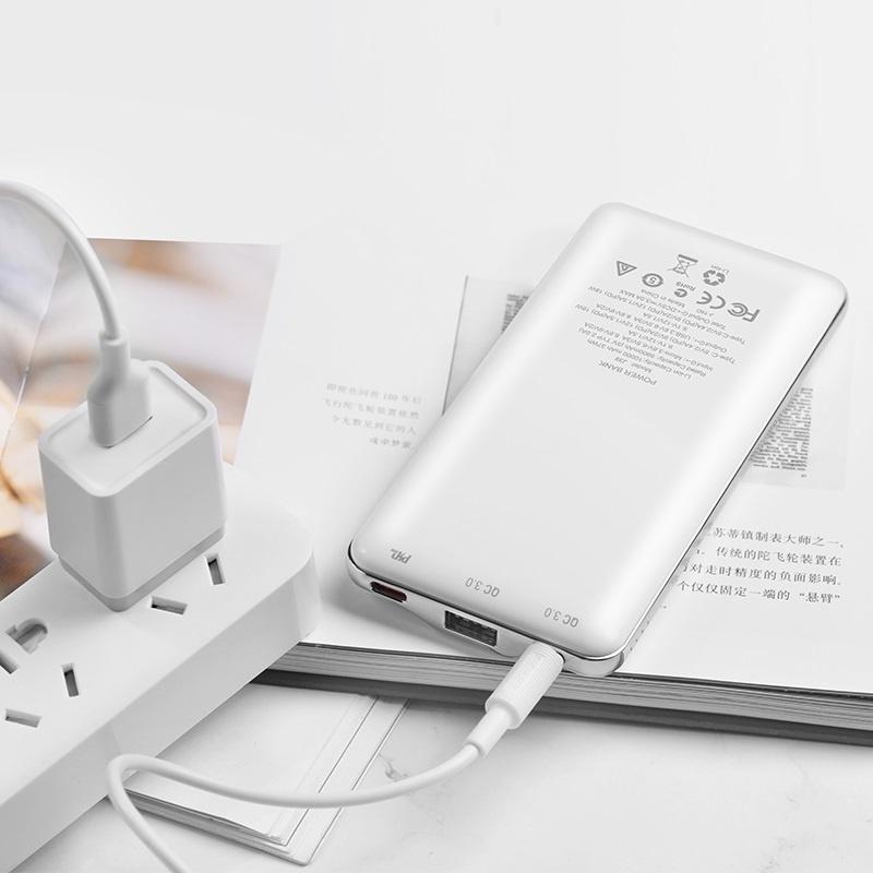 Pin sạc dự phòng PD + QC3.0 dung lượng 10.000 mAh HOCO J39 Dành cho điện thoại iPhone iP Samsung Oppo - Hàng chính hãng