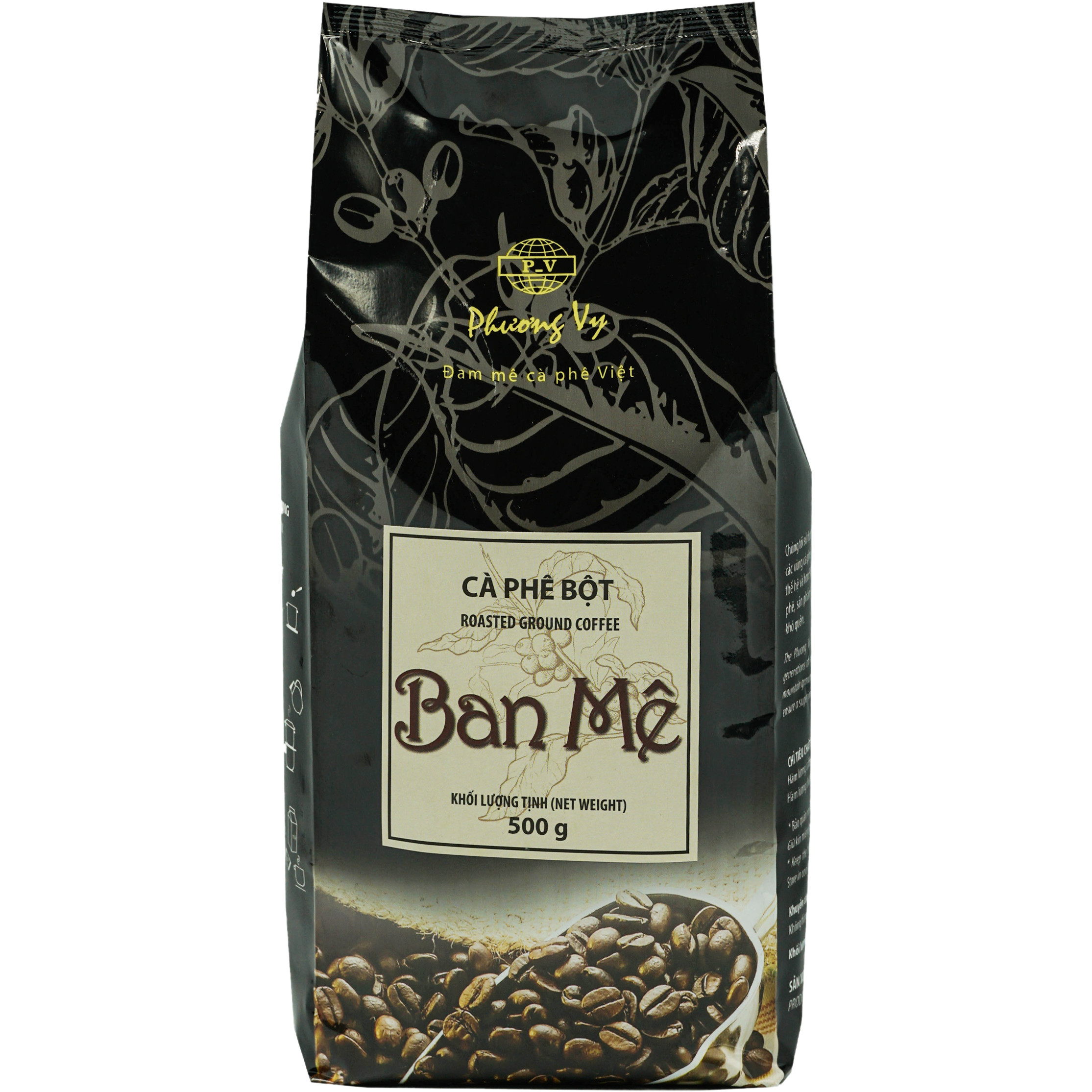 Cà phê bột Ban Mê 500g - Cà phê rang xay - Cà phê pha phin - Phương Vy Coffee