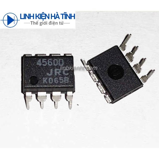 5 con Ic khuếch đại thuật toán cắm JRC4560D 4560D 4560 DIP-8 mới