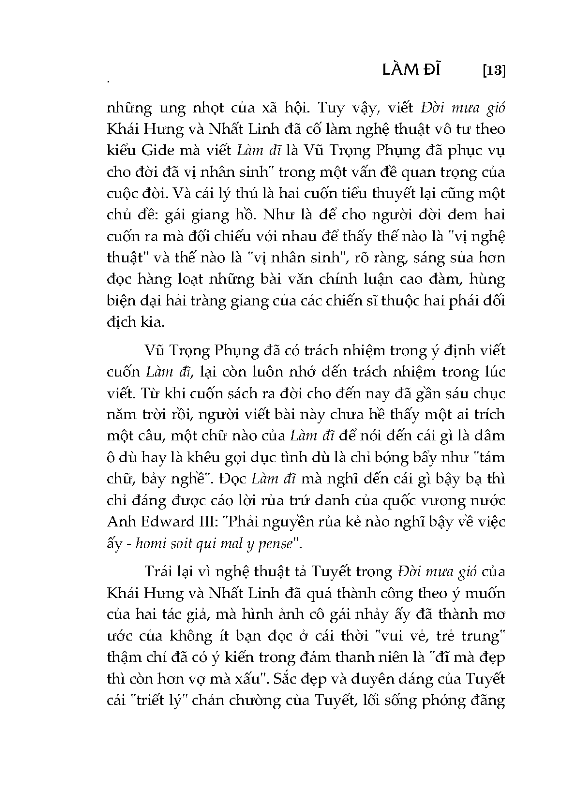 Danh Tác Văn Học Việt Nam - Làm Đĩ - Bìa Cứng