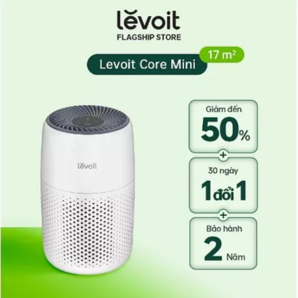 Máy lọc không khí Levoit Core Mini | Công nghệ Air Turbo | Hàng Chính Hãng