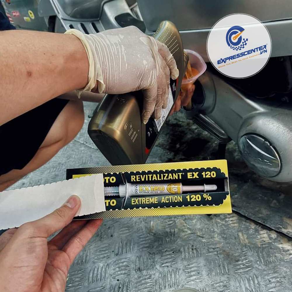Phụ gia điều tiết phục hồi động cơ xe máy ХАDО REVITALIZANT EX120 for moto equipment