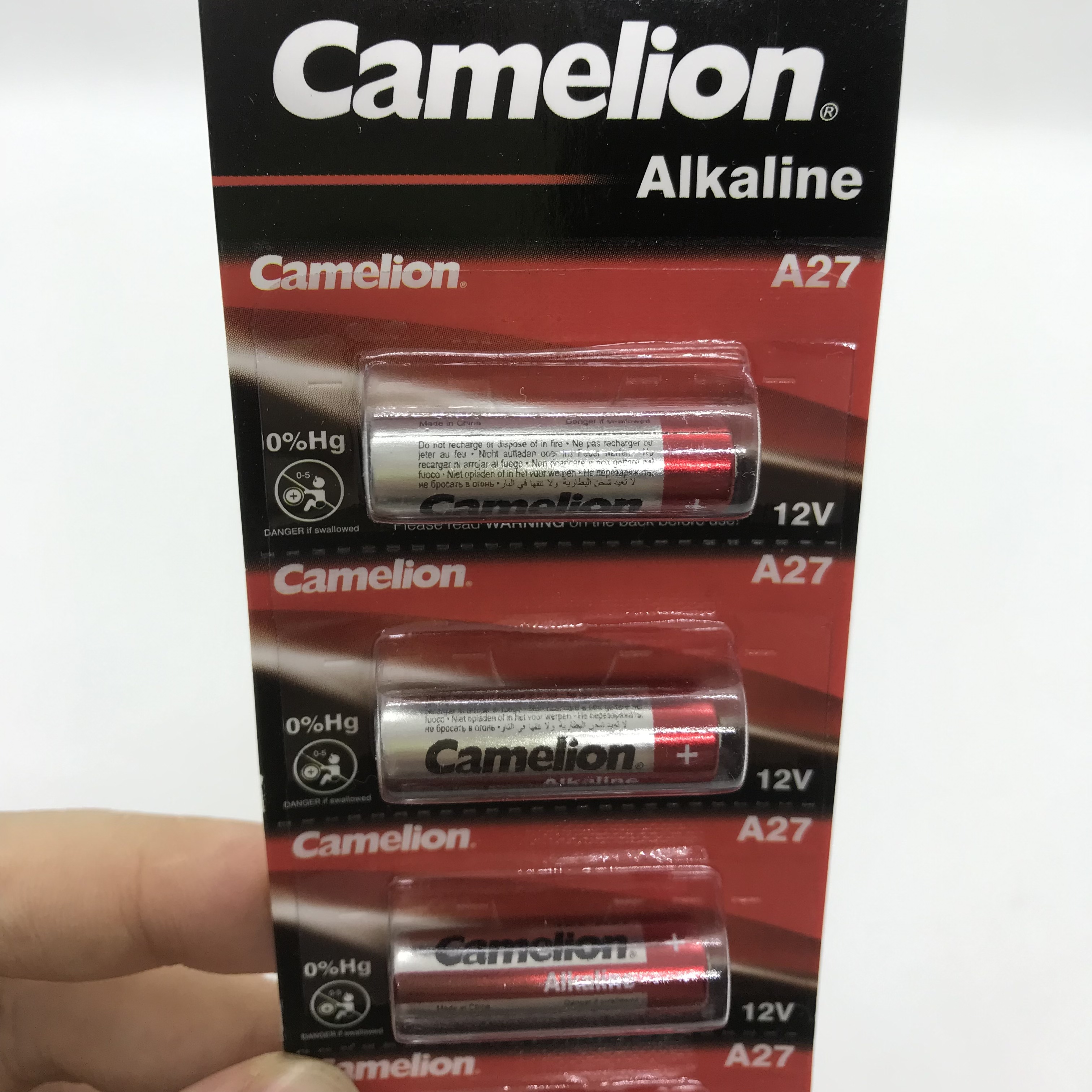 Pin Camelion A27 - 12V