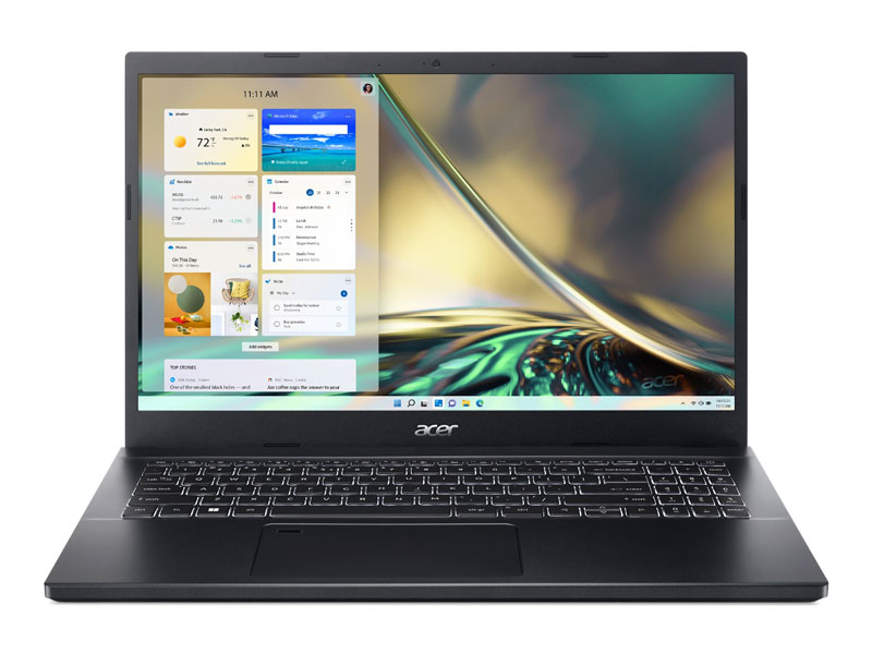 Laptop Gaming Acer Aspire 7 A715 76G 59MW - NH.QMYSV.001 Core i5-12450H | RTX 2050 | 15.6 inch FHD, IPS, 144Hz | 8GB | 512GB SSD, Win 11 | Vỏ Nhôm - HÀNG CHÍNH HÃNG