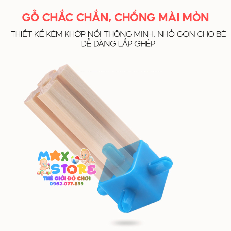 Đồ Chơi Lắp Ghép Mô Hình Nhà Thông Minh 3D 128 và 268 Chi Tiết Cho Bé