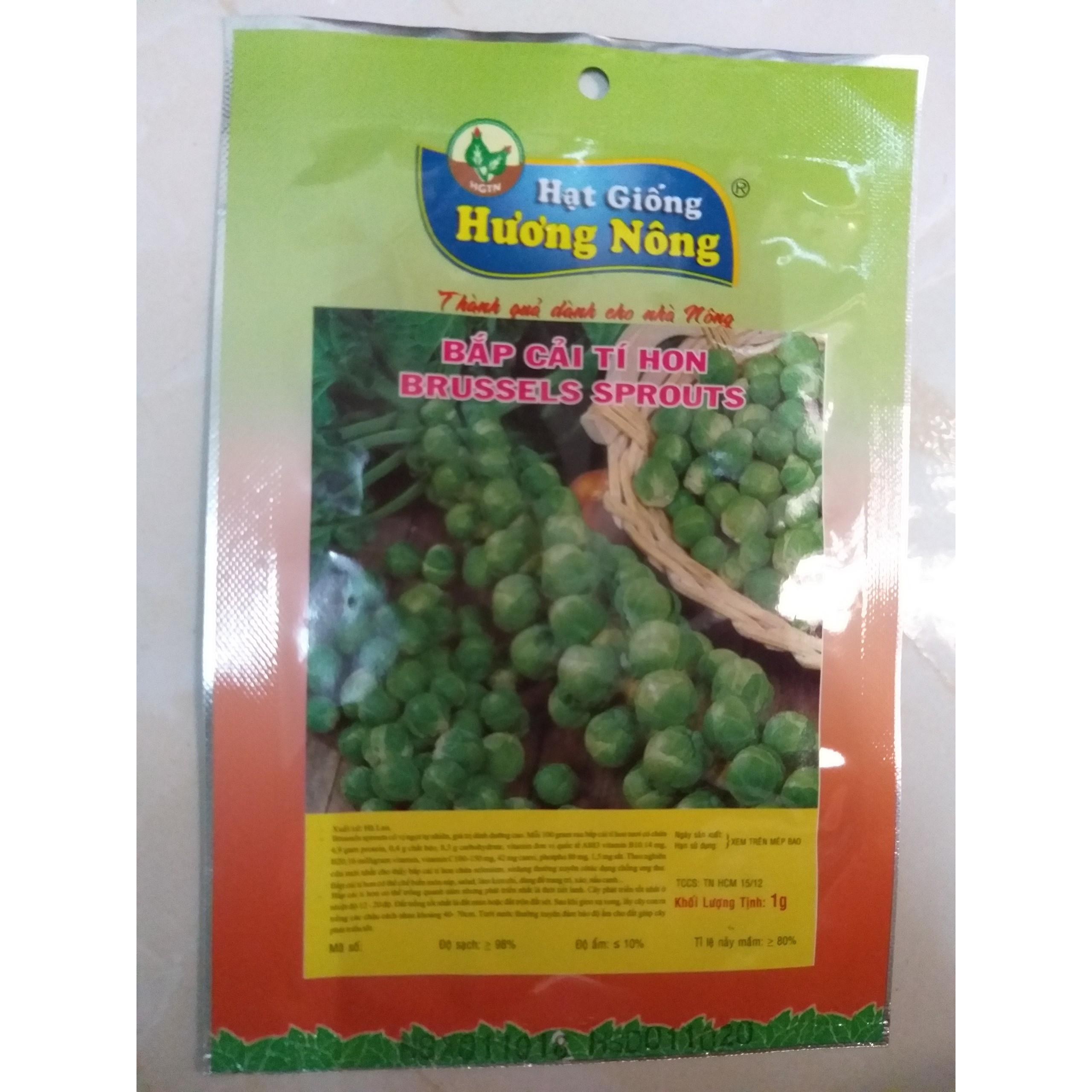 Hạt giống bắp cải tí hon