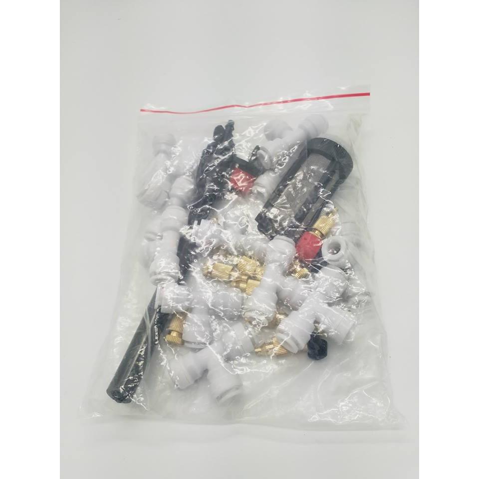 Hệ thống phun sương tự động có hẹn giờ 8m, 8 đầu phun Euro Quality