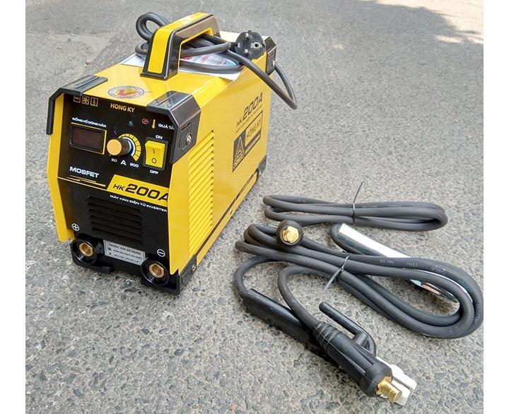 MÁY HÀN QUE MOSFET INVERTER 200A 220V (1.6-3.2MM) HỒNG KÝ HK200A - HÀNG CHÍNH HÃNG