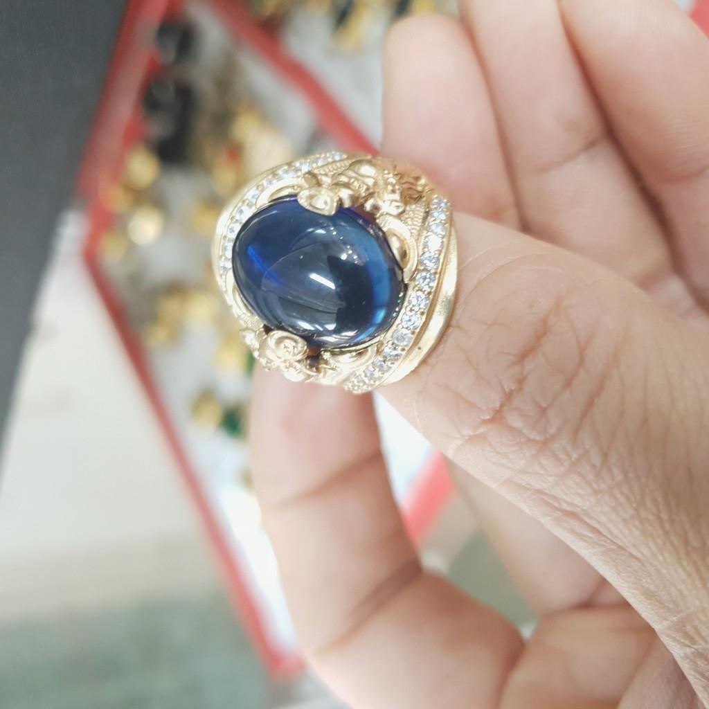 Nhẫn Nam Thần Tài Vonfram Không Phai Màu- Bảo Hành 5 Năm Sử Dụng