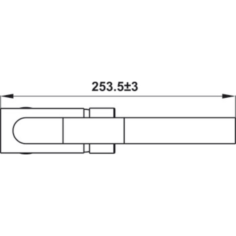 Vòi rửa chén Hafele HT21-CH1P254 577.55.200 - Hàng Chính Hãng