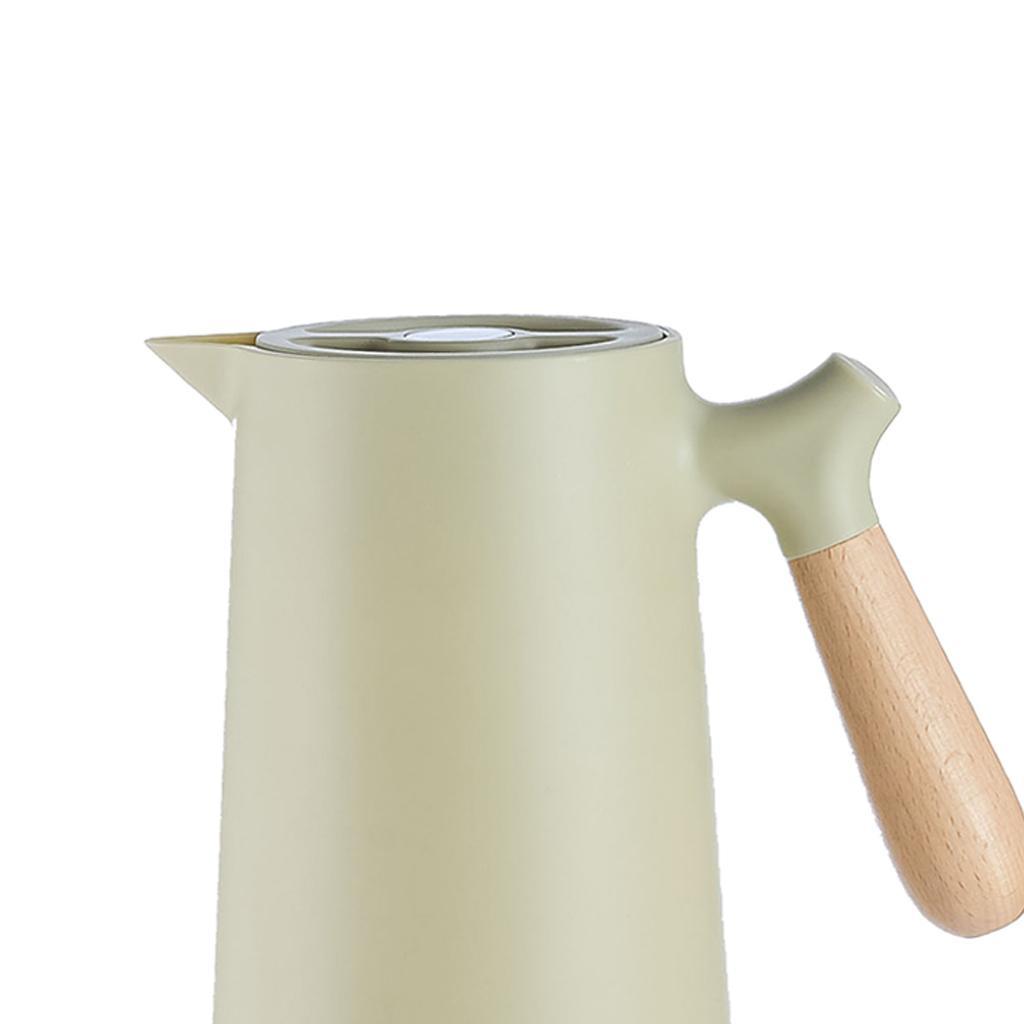 2 Pieces Portable 1000ml Household Glass Liner Coffee Carafe Water Bottle