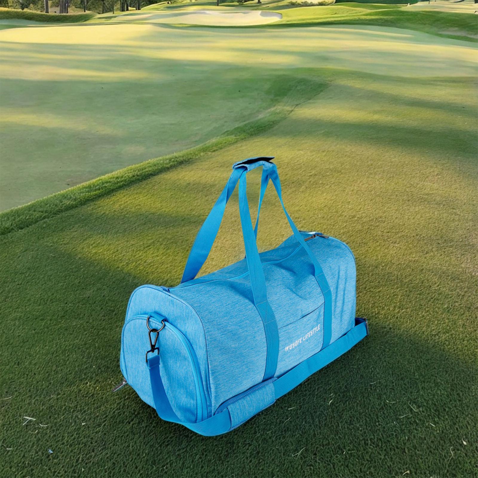 Gym Sport Bag Nylon Travel Duffel Bag for Tennis Outdoor Activities Exercise