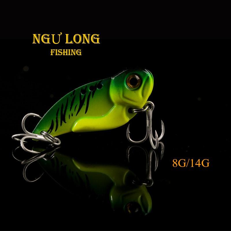 Mồi câu cá sắt Funny VIB lure câu cá lóc, trê, nheo 8g, 14g