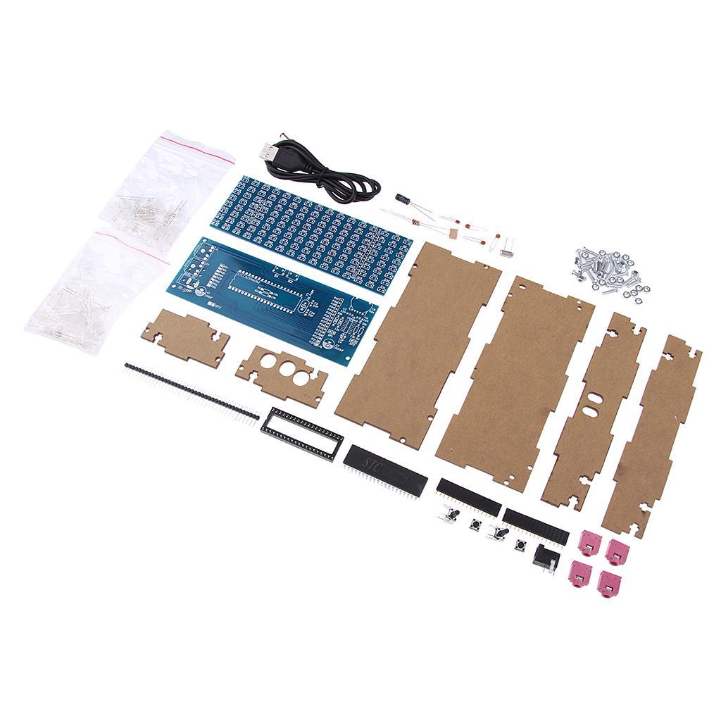 1Pcs HiFi Level Meter Audio LED Display Flashing Music Analyzer