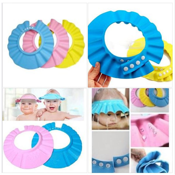Bộ 3 mũ chắn nước tắm, cắt tóc, che nắng cho bé - Hàng nội địa Nhật