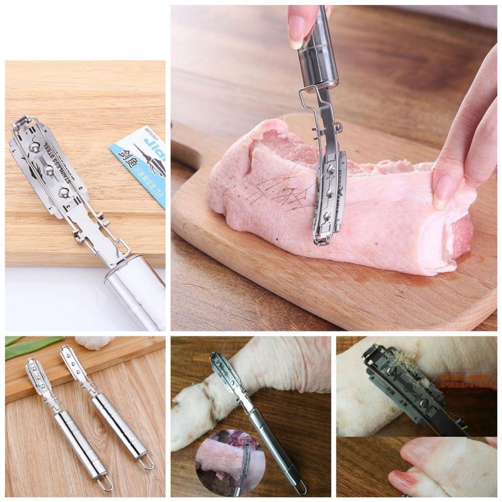 Dụng cụ dao cạo lông heo lông lợn chuyên dụng giúp bạn dễ dàng chế biến đồ ăn