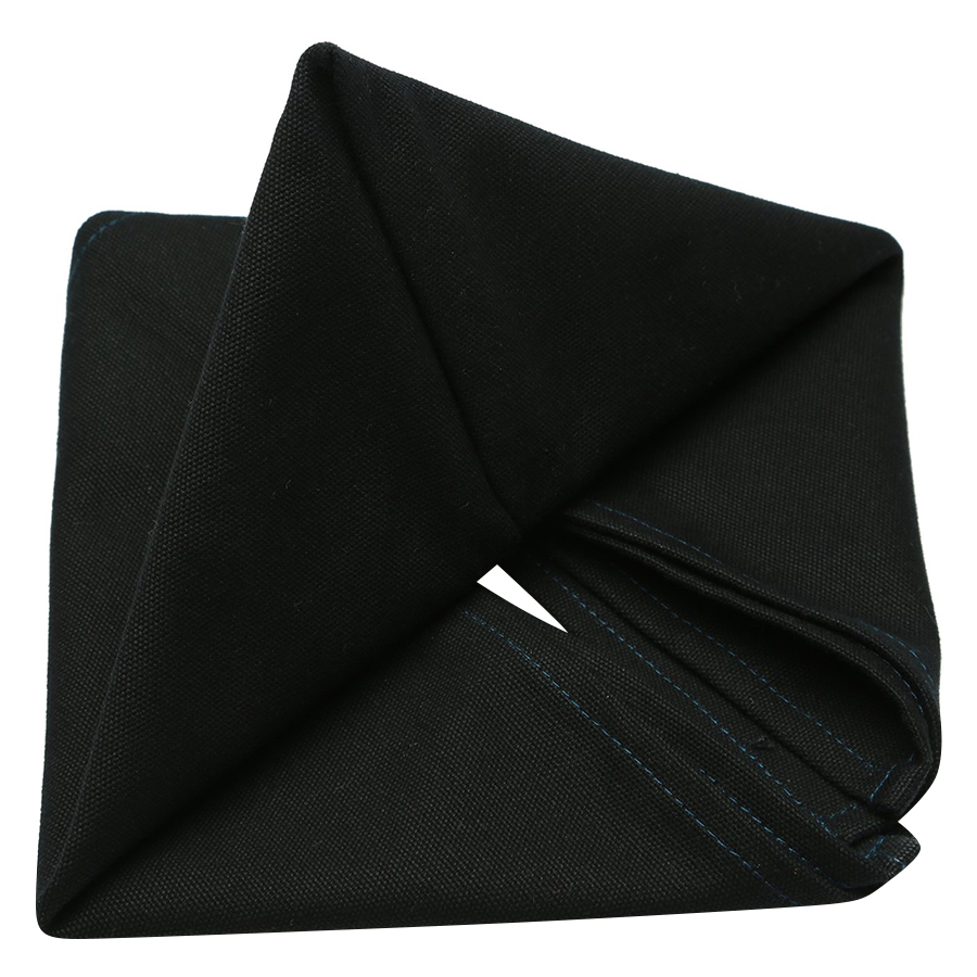 Khăn Ăn Black Canvas Napkin - Đen (45 x 45 cm)