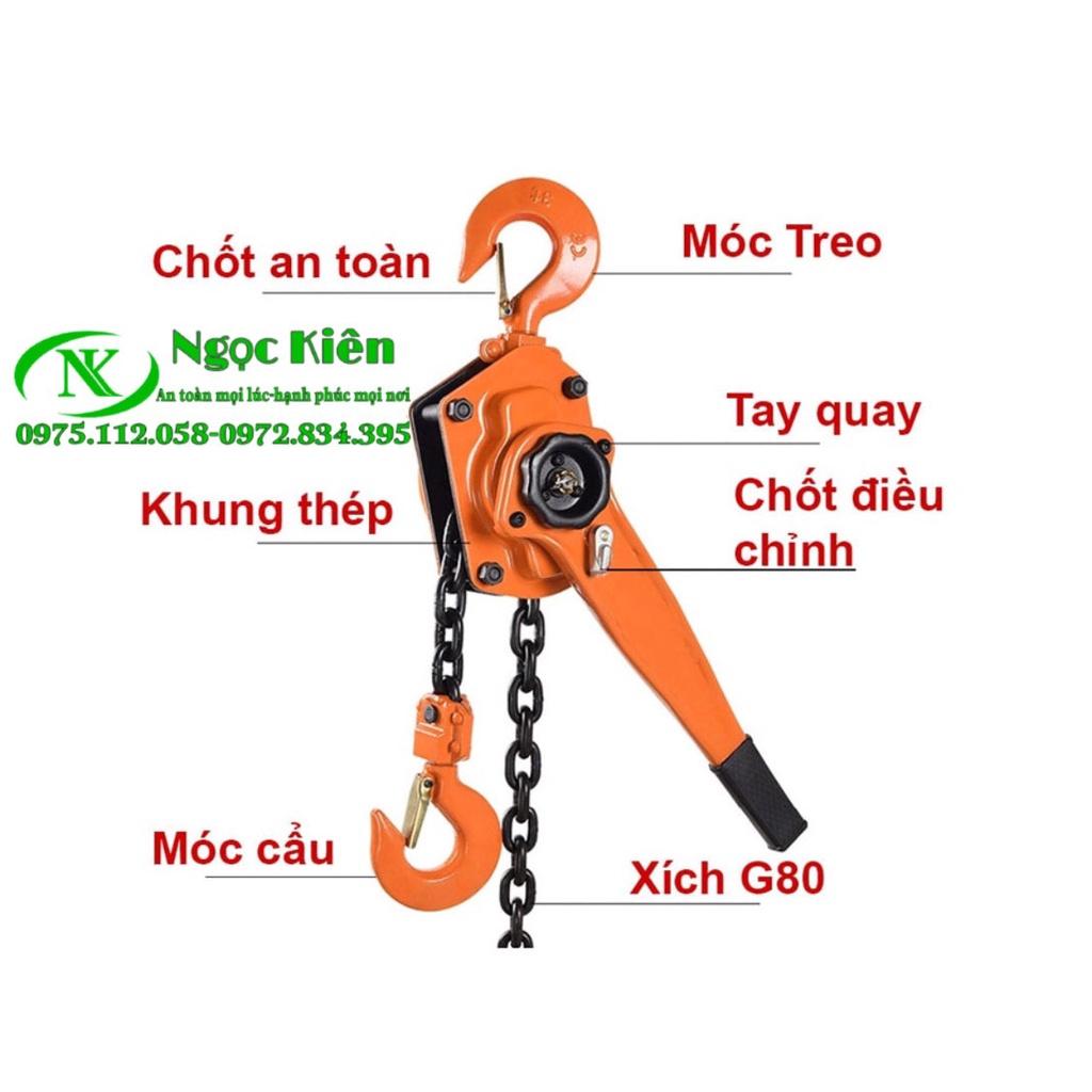Pa lăng xích lắc tay Nitto 3 tấn x 1.5 mét