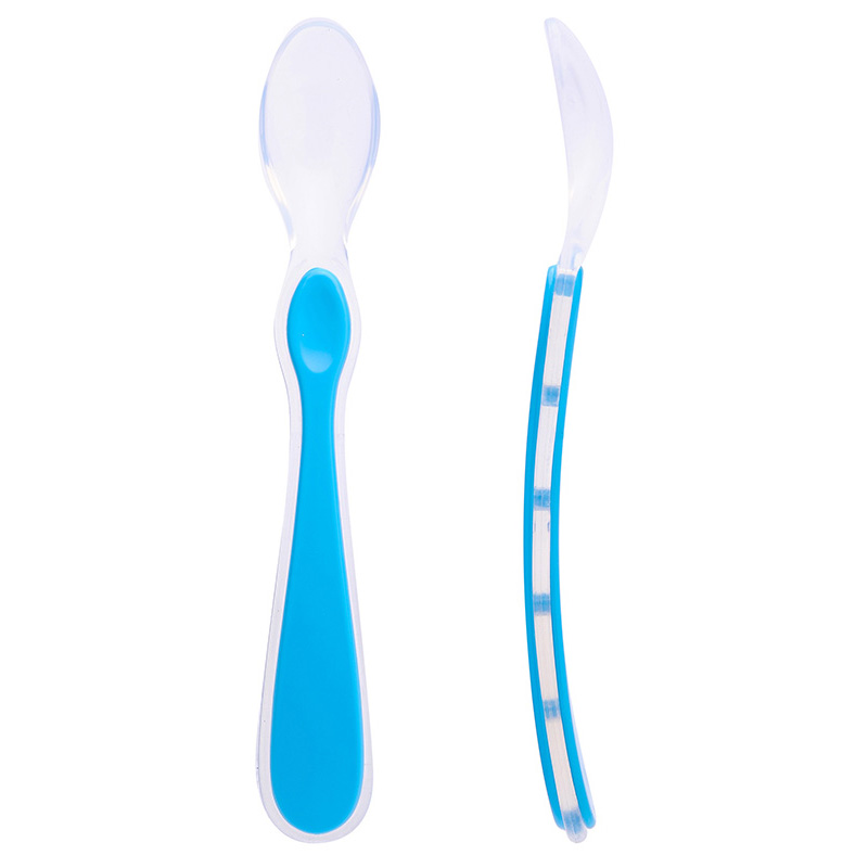 Bộ 2 thìa ăn dặm silicone Upass Thái Lan