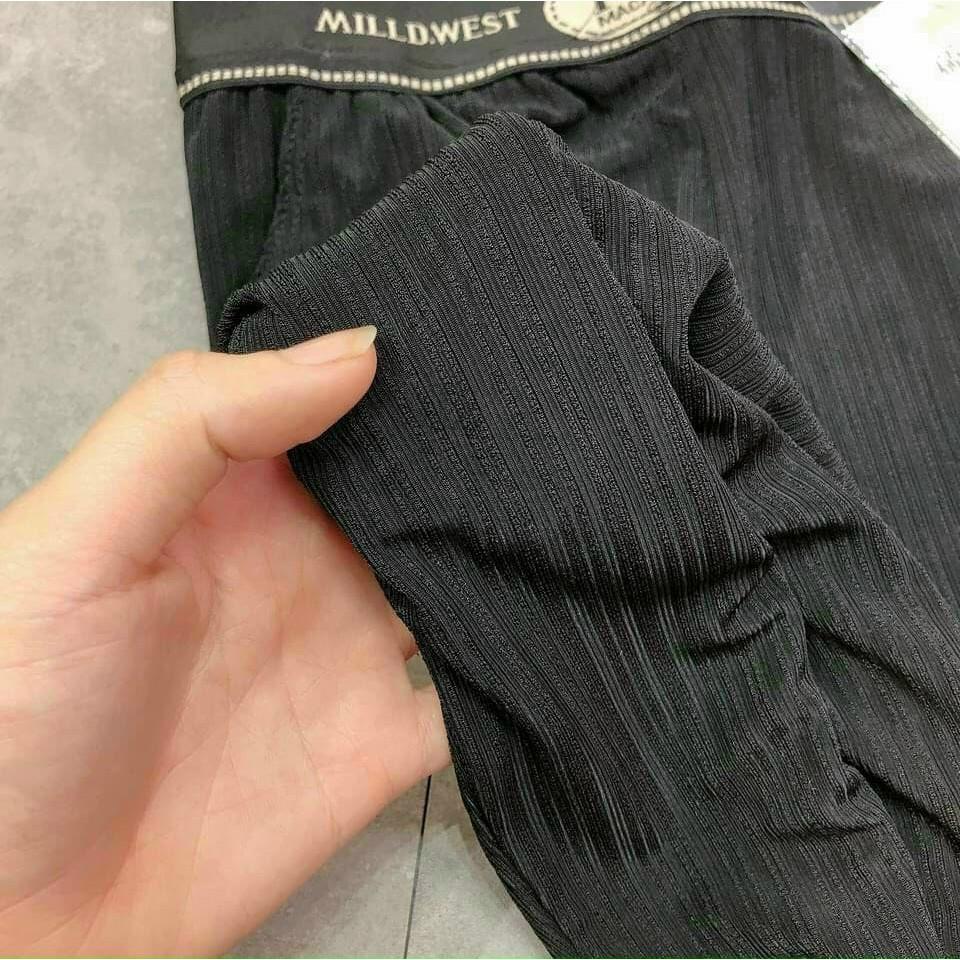Quần baggy tăm lạnh hack dáng siêu hottrends