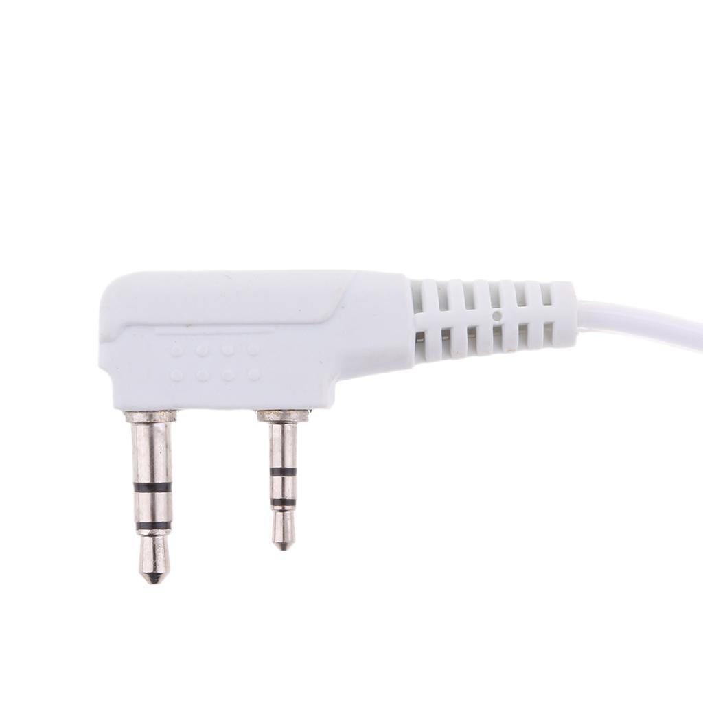 For  EARPHONE EARPIECE HEADSET MIC SECURITY 2 PIN   BLACK