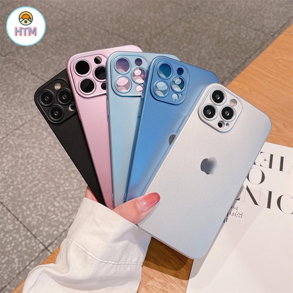 silicone ốp lưng điện thoại ip 11 13 14 12 promax XS MAX 7plus Ốp Điện Thoại Siêu Mỏng Bề Mặt Nhám Có Logo Dành Cho IPhone 14 Pro Max 13 11 12 Pro Max XS Max X XR 7 8 Plus