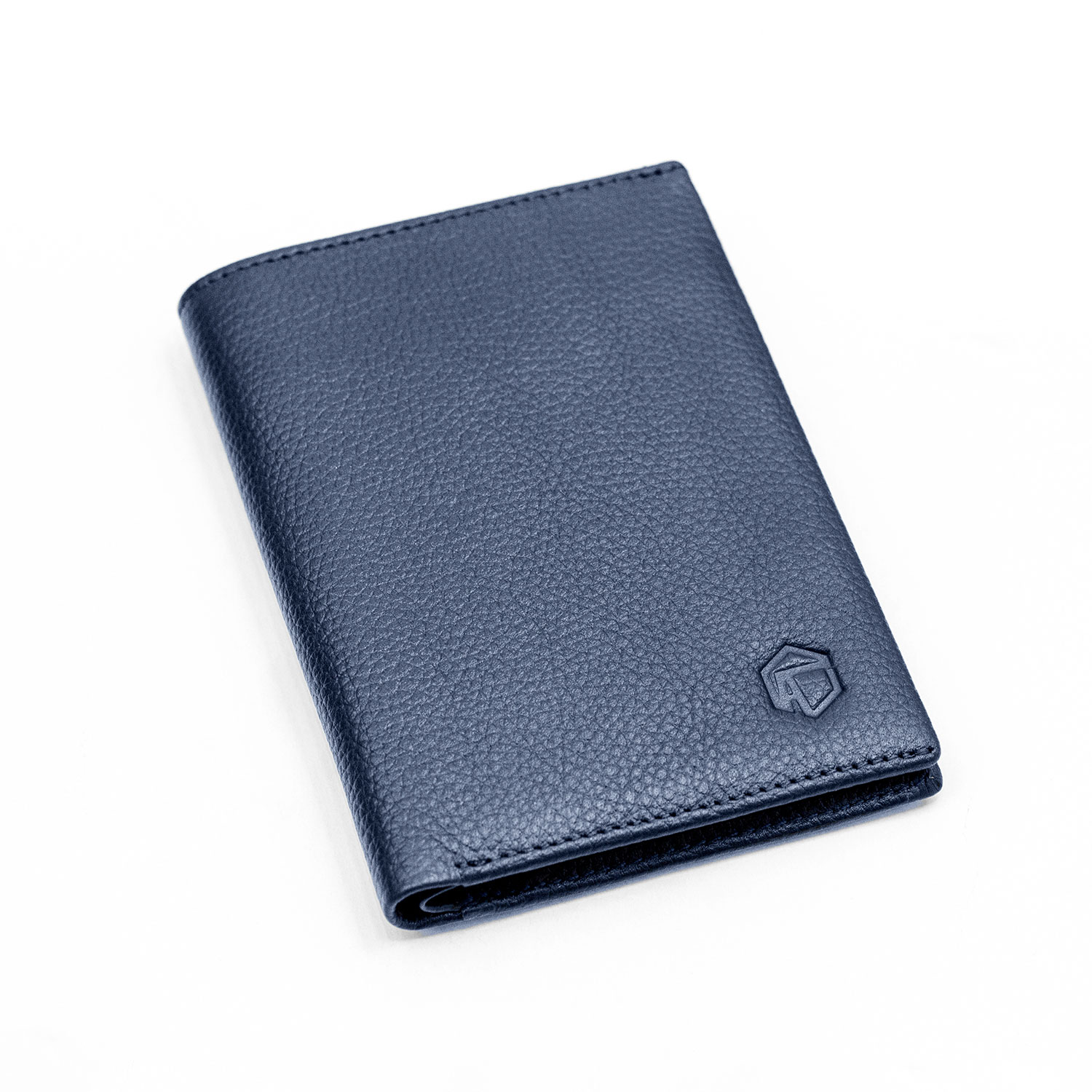 Ví đứng VICTOR - Da bò hạt | Anh Tho leather