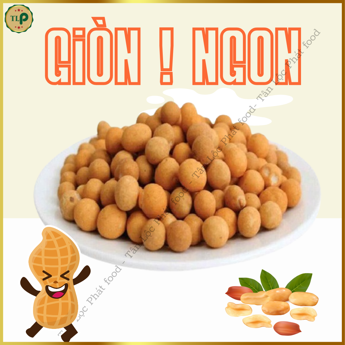 ĐẬU PHỘNG CỐT DỪA TÂN LỘC PHÁT GIÒN THƠM BÉO