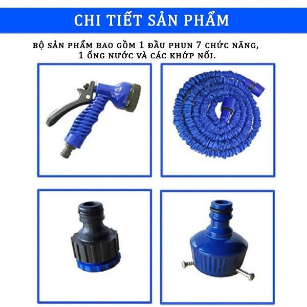 Vòi xịt nước co dãn 15m/30m