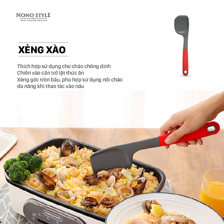 Bộ Dụng Cụ Nhà Bếp 7 Món Morphy Richards MR1032 - Hàng Chính Hãng