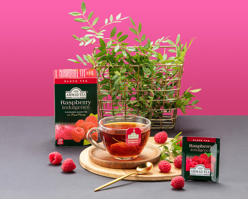TRÀ AHMAD ANH QUỐC - MÂM XÔI - Raspberry Indulgence - Tốt cho phái mạnh