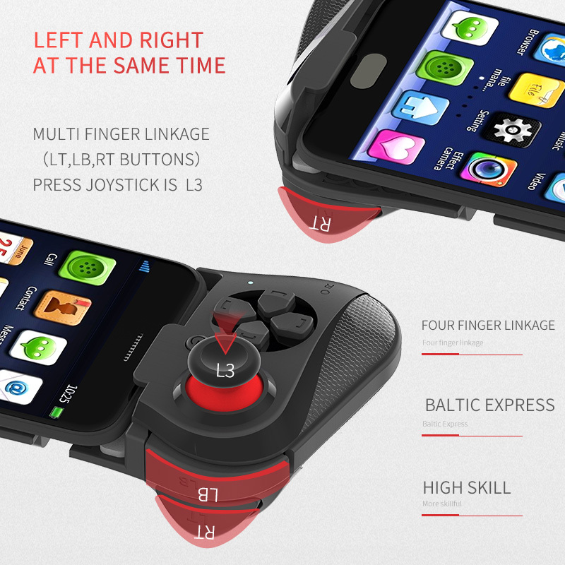 ROGTZ Tay Cầm Chơi Game Mobile Bluetooth 058 - Hàng Nhập Khẩu