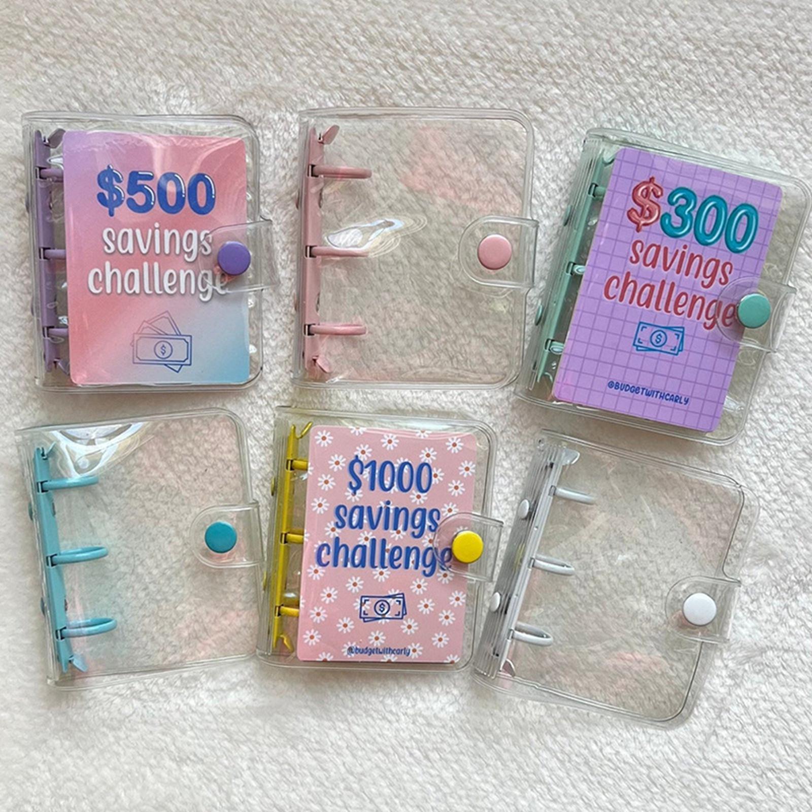 Saving Challenge Budget Binder, Money Binder Organizer, Fun Way to Save for You and Your Family