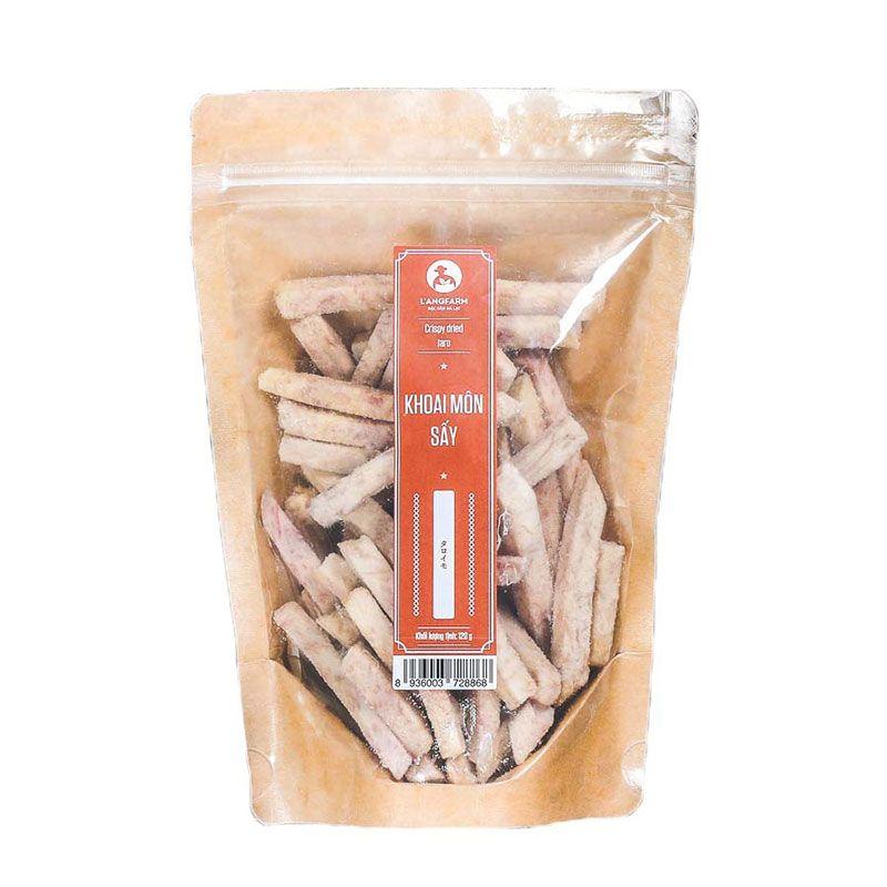 Khoai Môn Sấy Langfarm Túi 120g-8936003728868