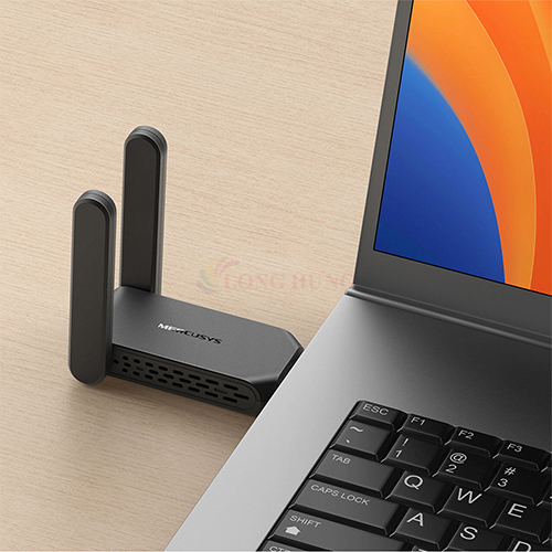 USB Wifi Mercusys AC1300 High Gain Wireless Dual Band USB Adapter MA32H - Hàng chính hãng