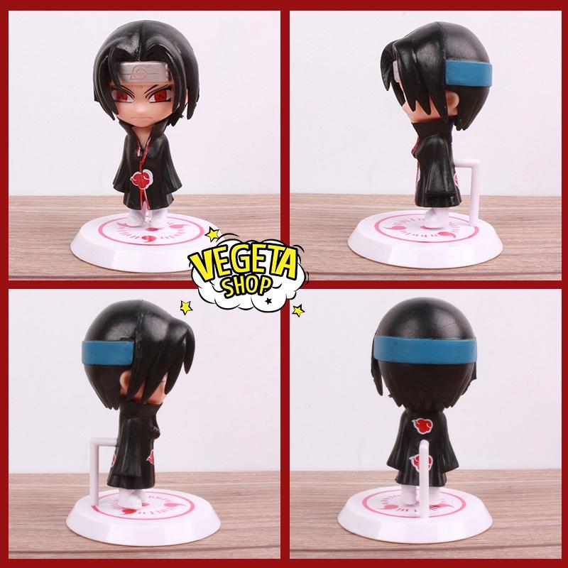 Mô hình Naruto - Set 6 nhân vật Uchiha Itachi Uzumaki Naruto Nagato Pain Hatake Kakashi Hidan - Cao 7cm