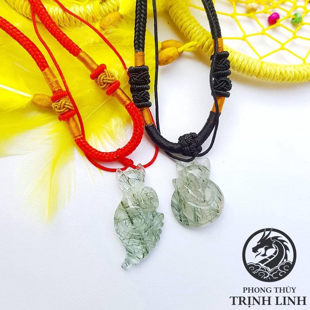 VÒNG CỔ CỬU VỸ HỒ LY XANH TÓC TRONG TÀI LỘC - TÌNH DUYÊN