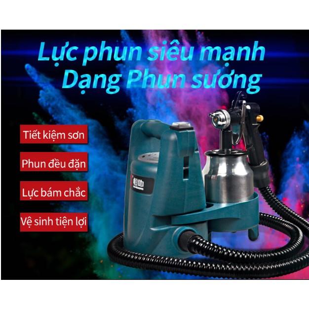 Máy phun sơn điện cao áp đa năng Sơn dầu -sơn nước-sơn PU