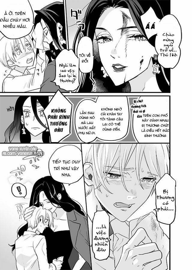 nữ thủ lĩnh nổi hứng nhất thời nhặt một thằng nhóc về, bất đắc dĩ trở thành... chapter 3 3