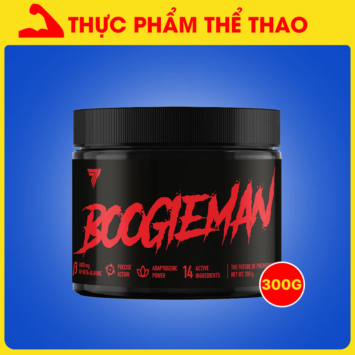 Re-Workout TREC BOOGIEMAN 300g - Thương Hiệu Trec Nutrition - Nhiều Hương Vị